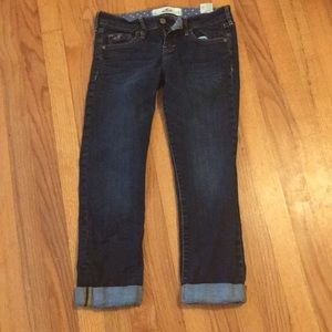 Hollister so cal stretch cuffed jeans